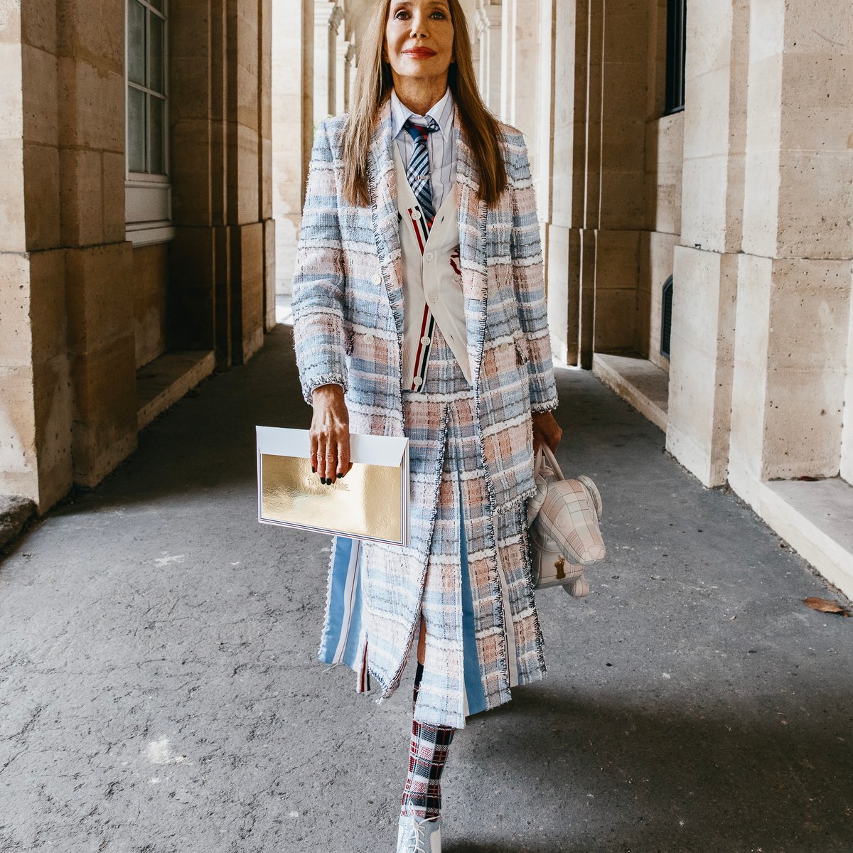 美品 THOM BROWNE ロングコート【限定シーズンモデル】 THOMBROWNE-2022spring-womens-