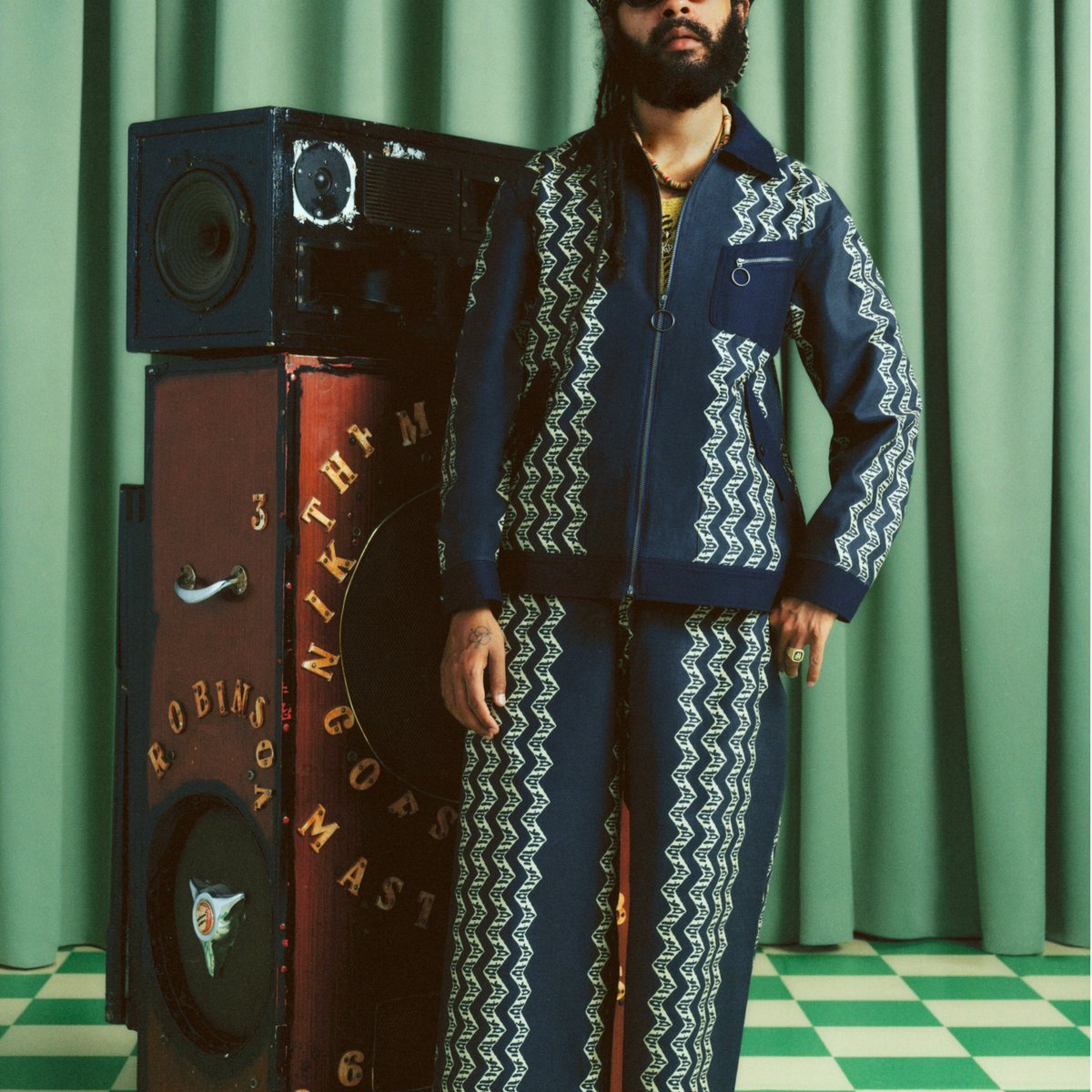 NICHOLAS DALEY ハーフジップ プルオーバー ワークジャケット NICHOLAS DALEY 2023年春夏コレクション | 画像37枚 - FASHIONSNAP