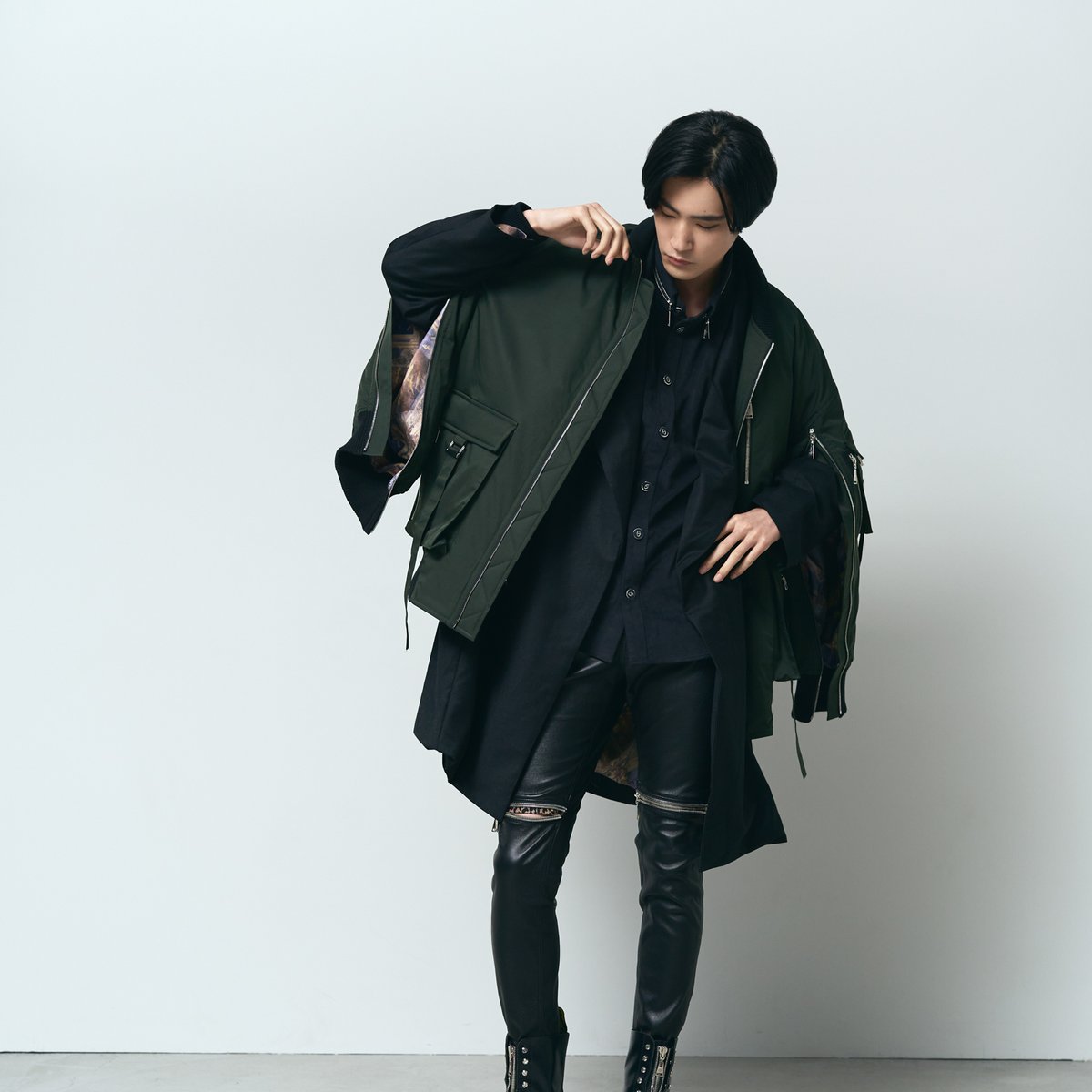 Acuod by Chanu コート グレー アクオドバイチャヌ