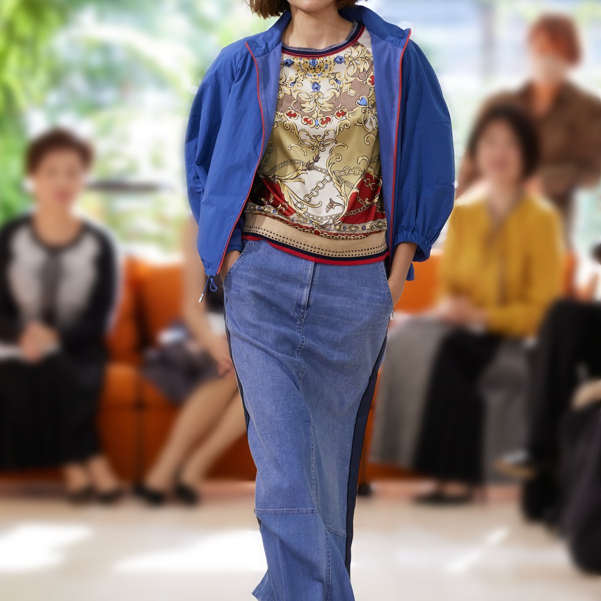 極美品12万 2024コレクション ユキトリイインター アンサンブルセットアップ YUKITORII_2024SS_top-001.jpg