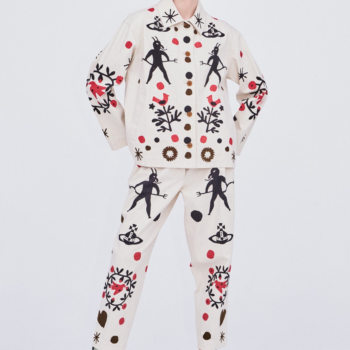 Vivienne Westwood ドランクンシャツ　2024春夏★新品タグ付★ Vivienne Westwood ドランクンシャツ2024春夏☆新品タグ付☆