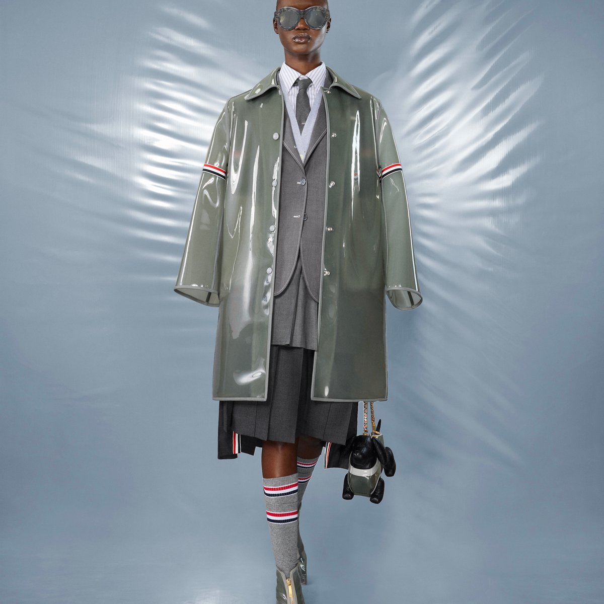 美品 THOM BROWNE ロングコート【限定シーズンモデル】 レビュー高評価アイテム特集｜ファッション通販 美品 THOM