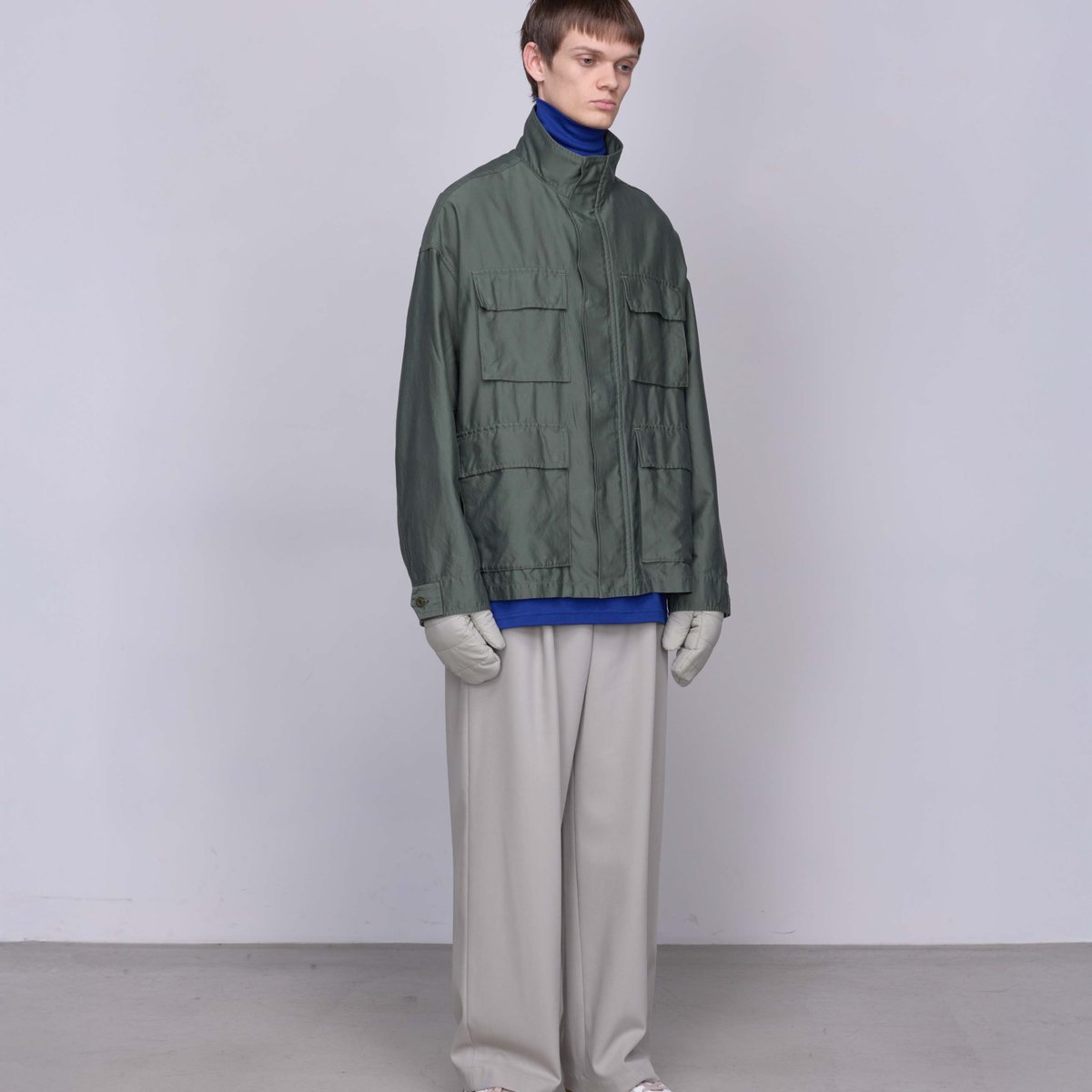 Graphpaper グラフペーパー スキッパー ポロシャツ 25ss 2025 参考上代22000円 未使用品 Graphpaper 25SS Cotton Pique Jersey