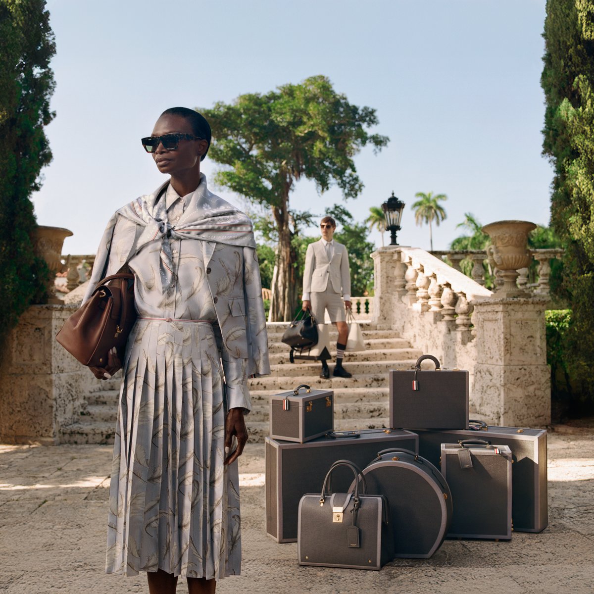THOM BROWNE　トムブラウン 水着2着 2025年最新】THOM BROWNE 水着・ラッシュガードの人気アイテム