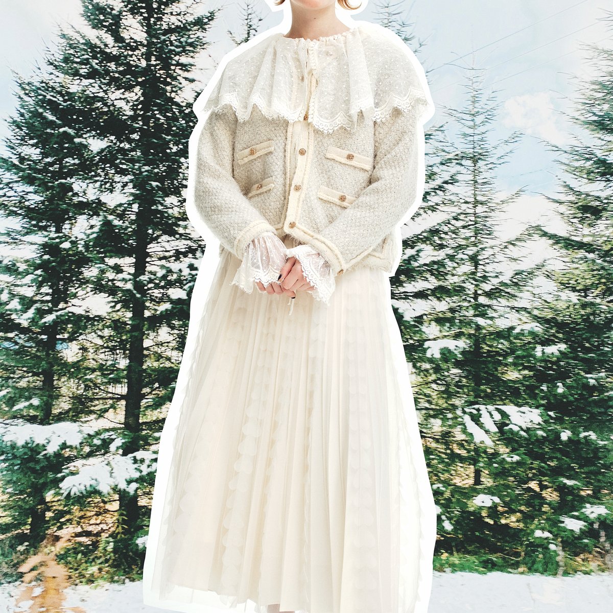 moneミュベール ブルゾン moneミュベール ブルゾン MUVEIL 2025年秋冬コレクション | 画像