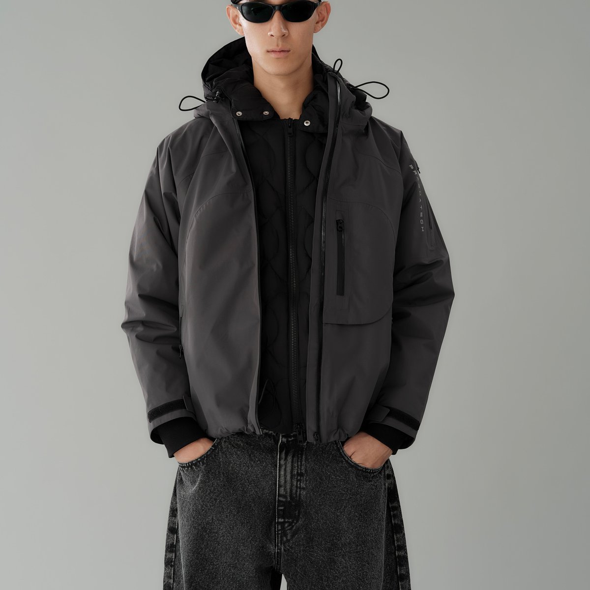 ジャケット・アウター Diaspora skateboards nylonwardenjacket 楽天市場】【DIASPORA】QUILTED WARDEN JACKET olive