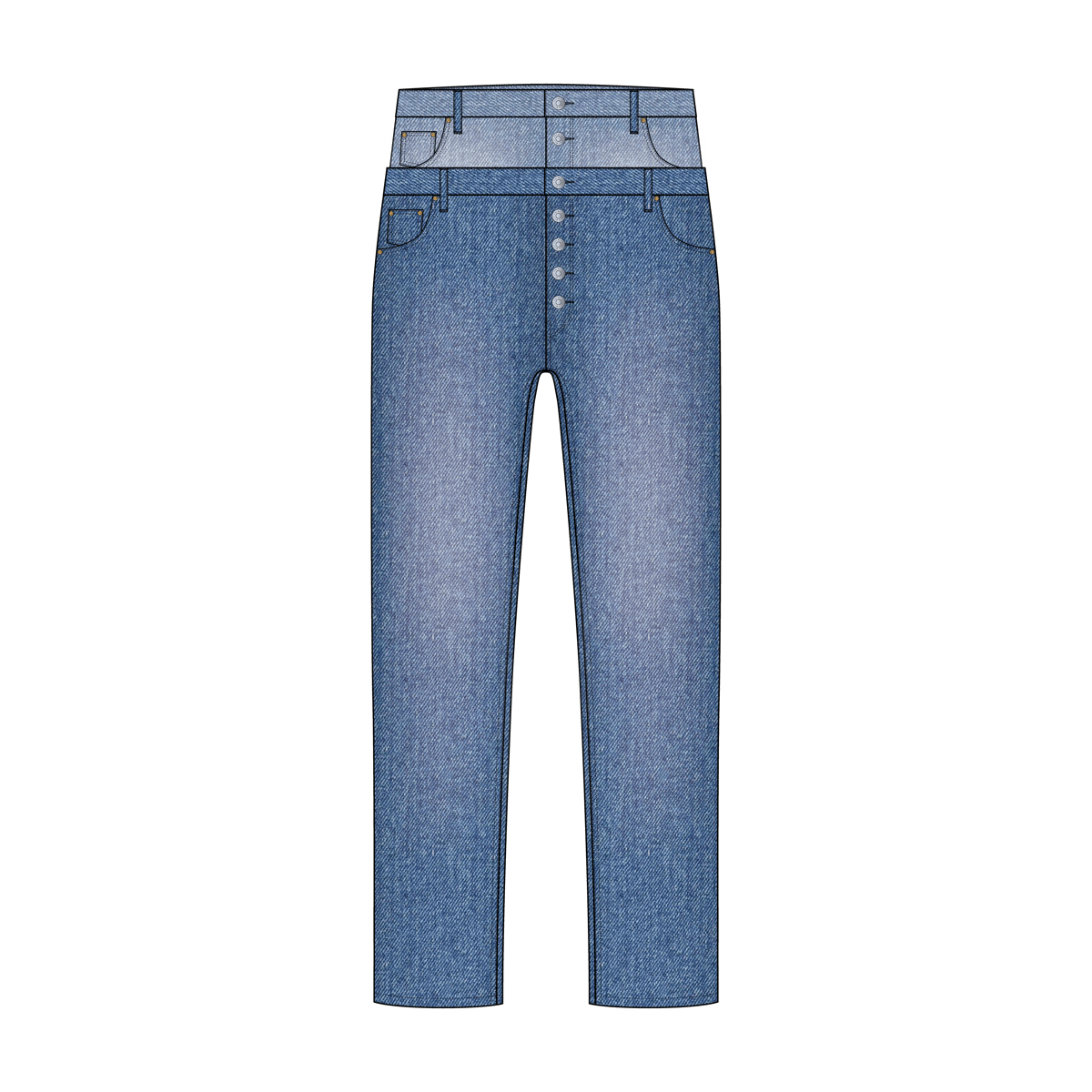 typeshade TYPESHADE デニム TYPESHADE スタッズデニム