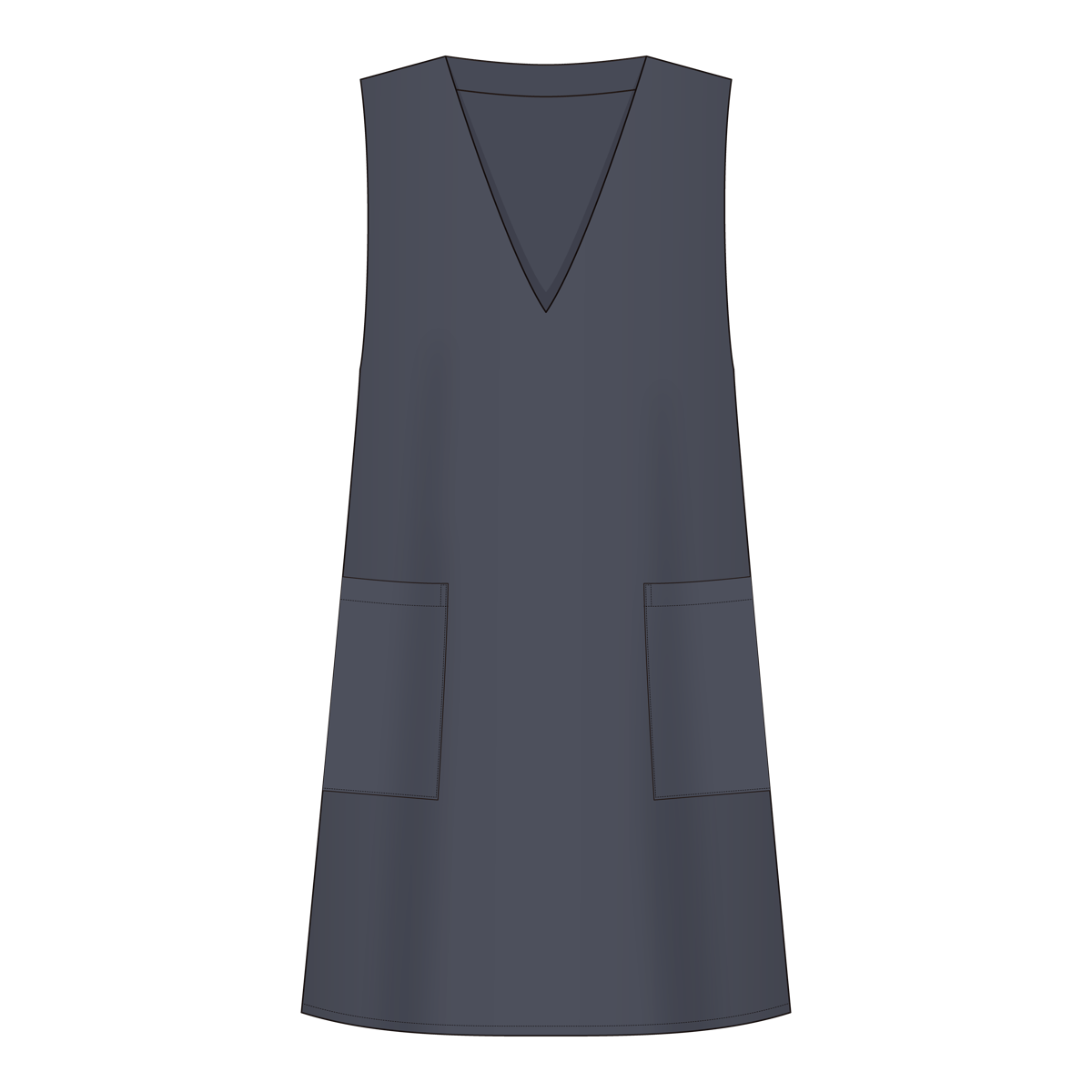 conchiglie check vest tunicコンキリエベストチュニック 【公式通販】