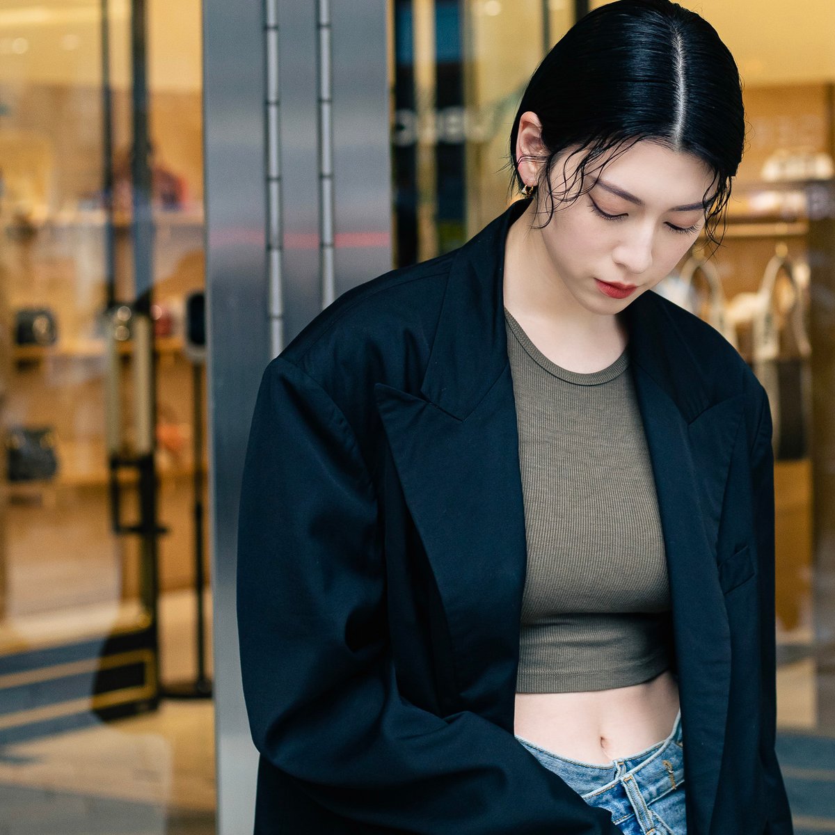 Street Style 東京 三吉彩花さん 22年03月29日撮影 Fashionsnap Com