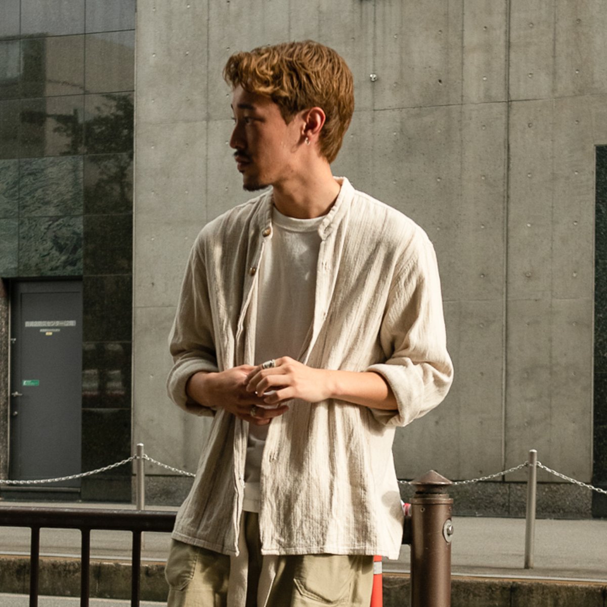 河井 Street Style - 京都 - 河井力也さん - 2023年08月26日撮影 - FASHIONSNAP
