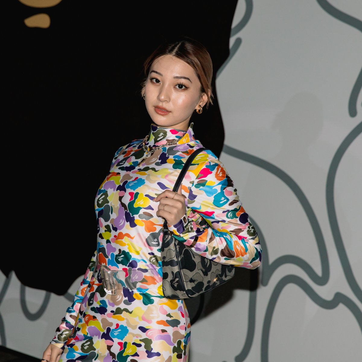 【美品】ゼロマリアコルネホ　コクーン ジャケット　春　USA製　ネップ ツイード Street Style - 東京 - 金谷鞠杏さん - 2023年09月01日撮影