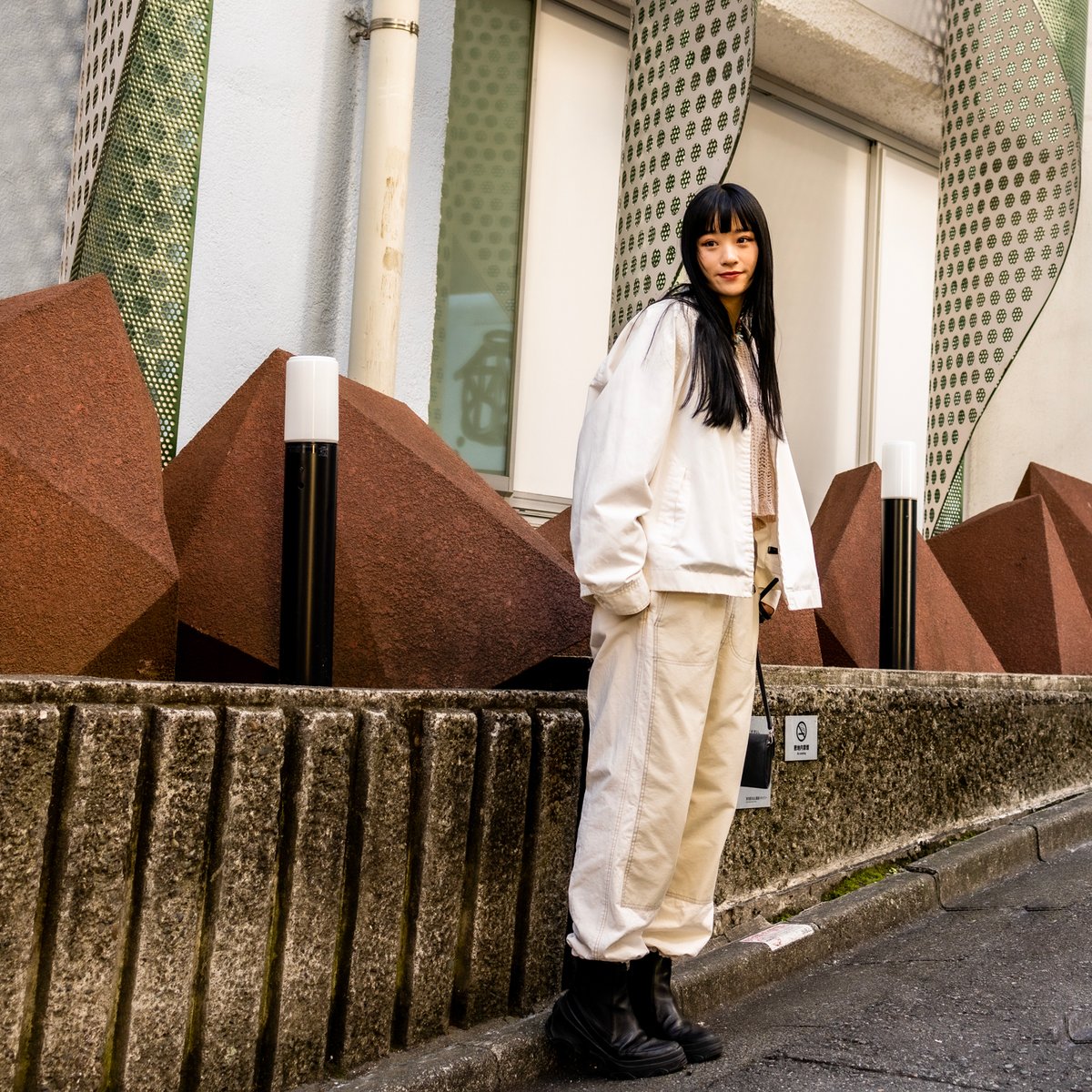 Street Style - 東京 - 佐伯茉鈴さん - 2023年10月28日撮影