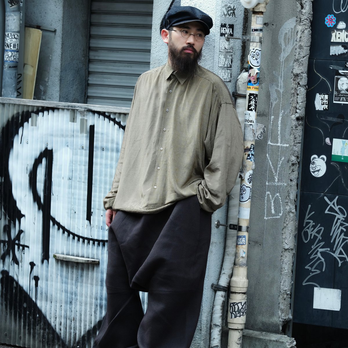 Street Style - 東京 - 吉田 宏久さん - 2024年10月28日撮影 Street Style - 東京 - 吉田 宏久さん - 2024年10月28日撮影