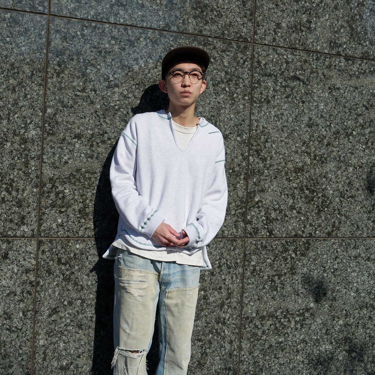 STREET コンテンポラリーファッション7 Street Style - 東京 - 松岡明良さん - 2025年01月23日撮影