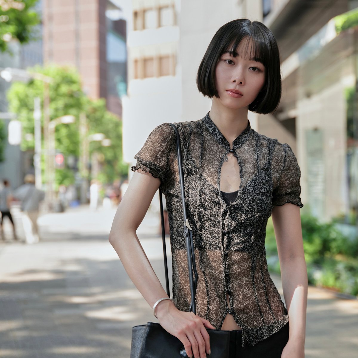 【ぽーです】Repetto MANON BEAUTY&YOUTH Street Style - 茉帆さん - 2025年06月30日撮影 - FASHIONSNAP