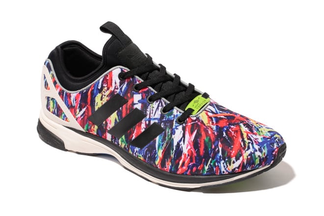 FLUX DS アシンメトリーモデル　M アディダス オリジナルス「ZX FLUX」の新モデル発売