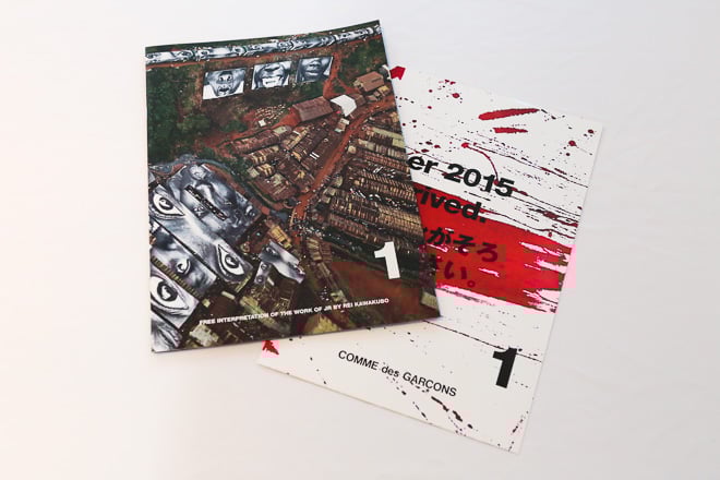 コム・デ・ギャルソン DM コム デ ギャルソンのDM 2015年は仏アーティストJR