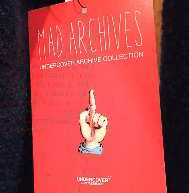 雰囲気抜群undercover archive long tee mad y2k 雰囲気抜群undercover archive long tee mad y2k