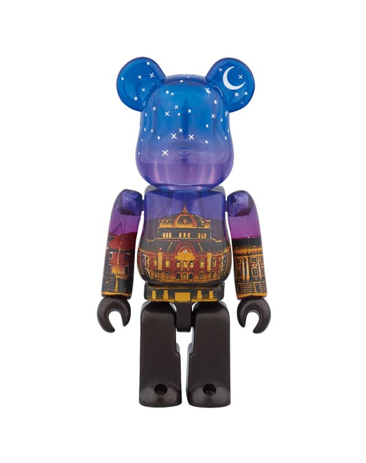 東京駅丸の内駅舎モデルのベアブリックにナイトバージョンが登場