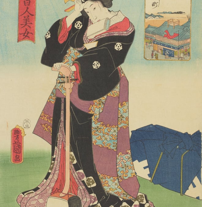 江戸時代の「和のライフスタイル」を振り返る 歌川国貞の浮世絵展が原宿に