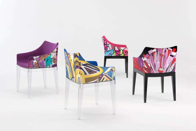 【ご来店限定】Emilio Pucci（エミリオ・プッチ）× Kartell（カルテル）コラボチェア【トレファク秦野店】 エミリオ・プッチ×カルテル社のコラボチェアが日本上陸 4都市がモデルに
