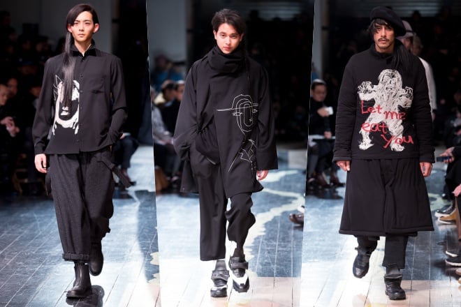 ヨウジヤマモト、宮沢りえのアートや学生モデルなどフレッシュな才能に