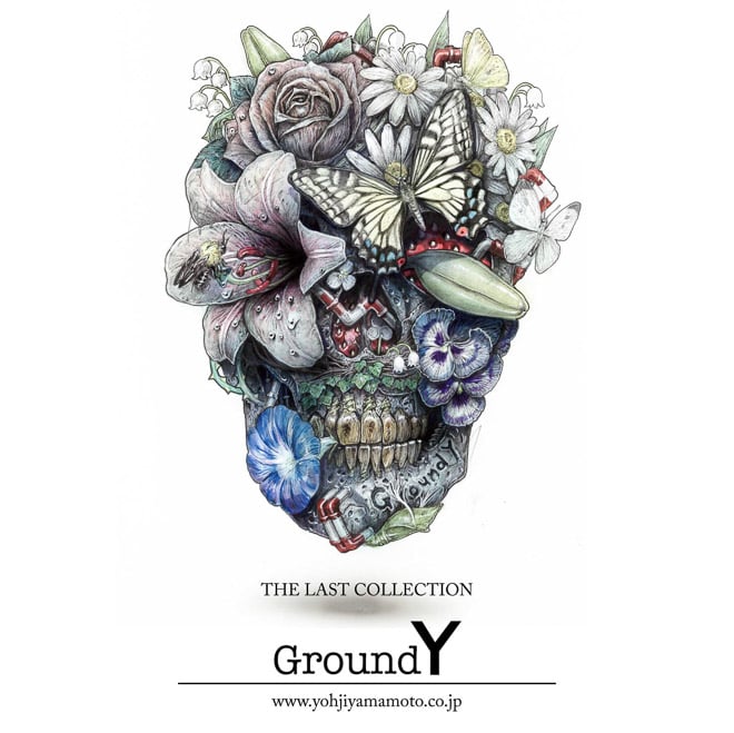 ヨウジヤマモト Ground Y 笹田 靖人 グラフィック ラップパンツ ヨウジヤマモト「グラウンド Y」×アーティスト笹田靖人、細密画の