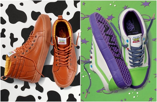 VANSがトイ・ストーリーとコラボ、靴底に「ANDY」の文字