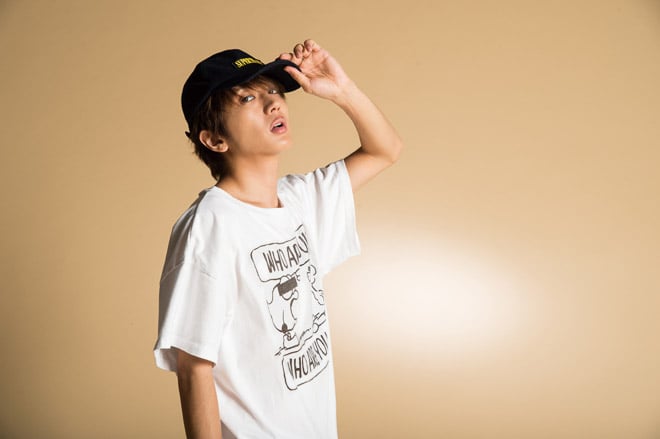 AAA西島隆弘と「glamb」が初コラボ、Tシャツなど4型展開