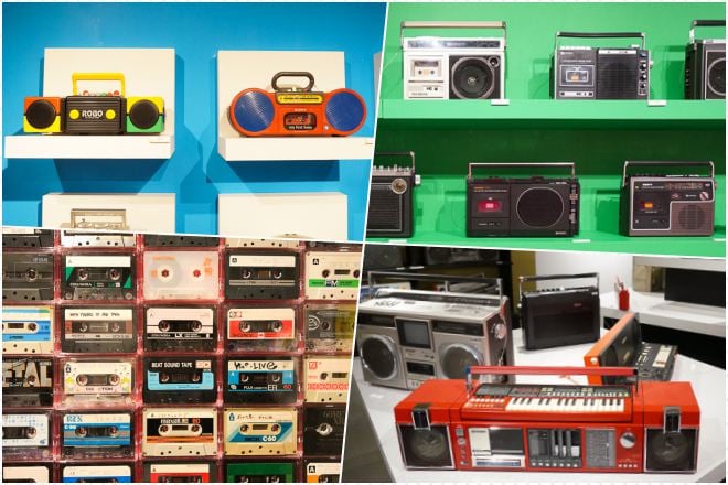 家電蒐集家の松崎順一がナビゲートする「大ラジカセ展」に行ってみた