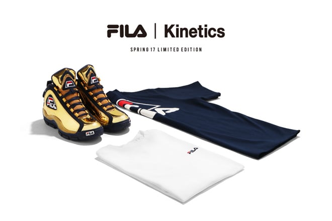 キネティクス×FILA、90年代バスケットシューズ「96」のアレンジモデル発売