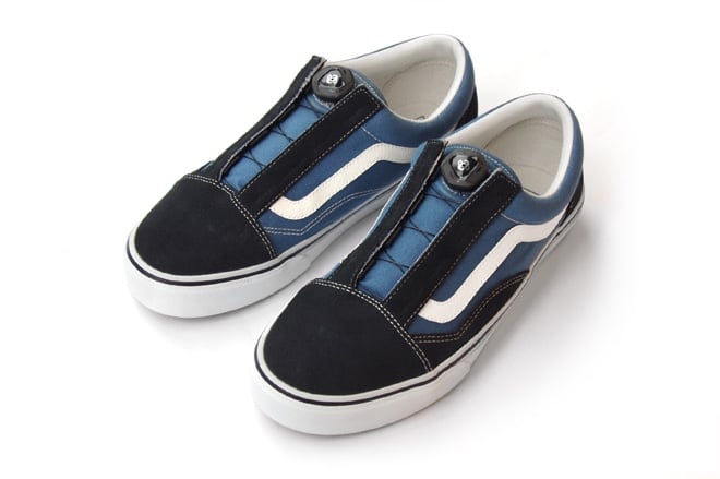 アレキサンダーリーチャン×VANS」ワイヤーでフィット感調整できる