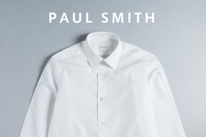 美品 PaulSmith ポールスミス シャツ ロゴ 現行タグ XL 白シャツ ファッションギークへの道 白シャツ編 -PAUL SMITH-