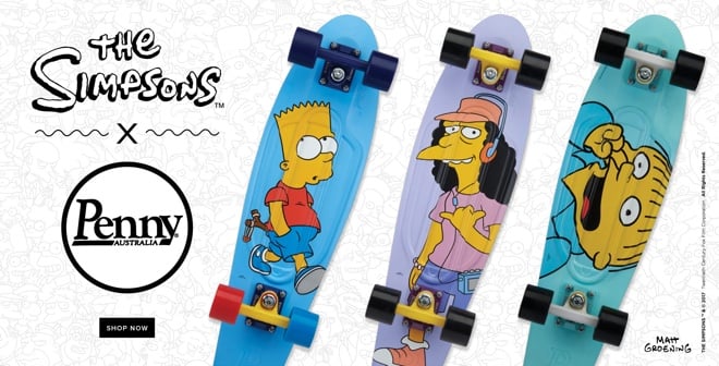 【希少・限定品】THE SIMPSONS❌ Penny Skateboards Amazing! -- Penny Skateboards Launches New The Simpsons