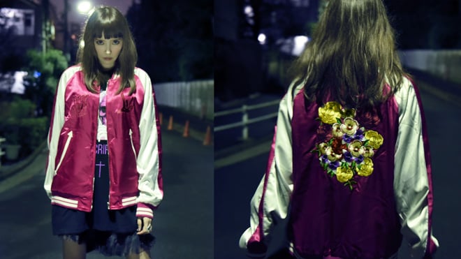 beautiful people スカジャン　スタジャン　新宿伊勢丹　限定 ぐわし