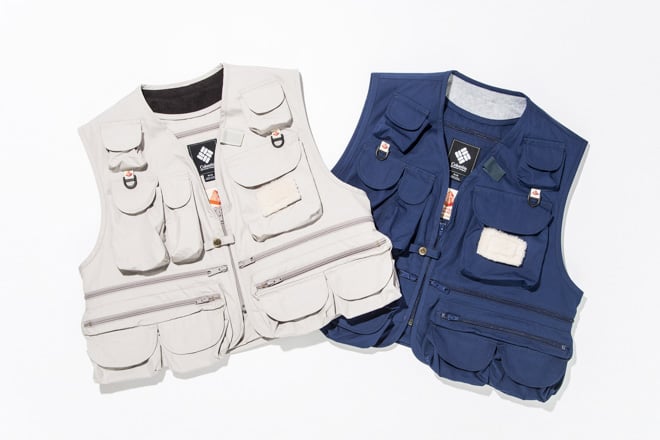 マウンテンリサーチ コロンビア ベスト BLACK COLUMBIA BLACK LABEL ×Mountain Research(コロンビア×マウンテン