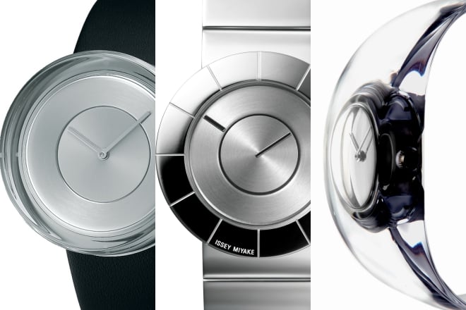 イッセイミヤケウオッチ×吉岡徳仁 12年の変遷を4本の時計から辿る