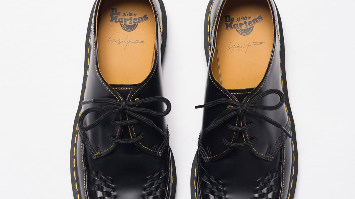 なっしー様 Dr.マーチン　ヨウジヤマモト　コラボ ヨウジヤマモトとコラボ！ ドクターマーチンのブーツに