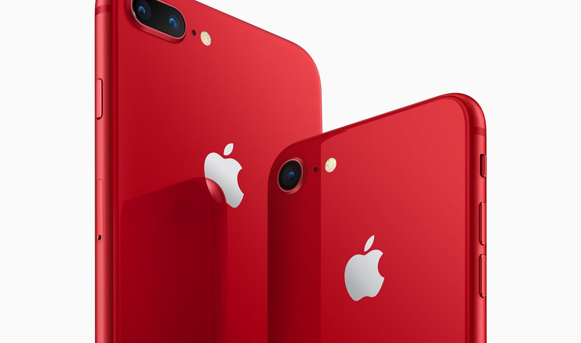 Apple iPhone 8赤