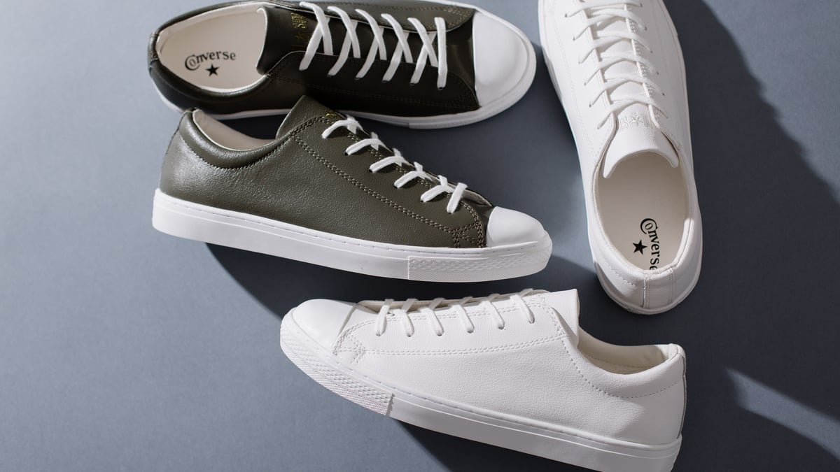 コンバース　オールスター　クップ　レザー　OX　ホワイト　24cm　新品 CONVERSE コンバース スニーカー メンズ レディース ALL STAR