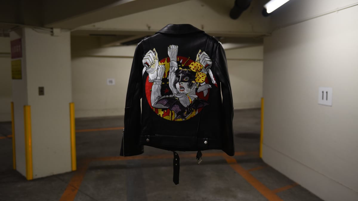 meewee dinkee x丸尾末広　コラボブルゾンジャケット ミーウィーディンキー×丸尾末広 「少女椿」デザインのスカジャンを60着