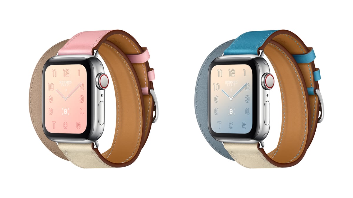 2956 未使用　Apple Watch エルメス　ローズ　アザレ　二重レザー 2956 未使用 Apple Watch エルメス ローズ アザレ 二重レザー アップル