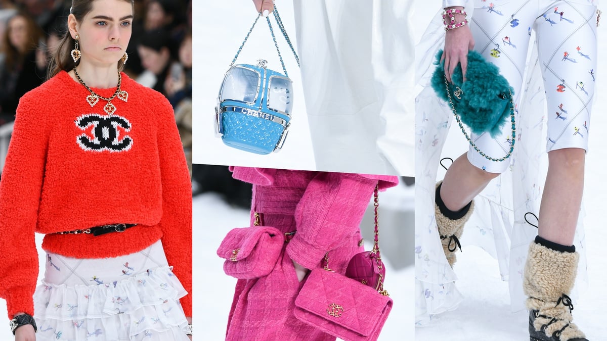 雪対策　シャネルデザイナー　Karl Lagerfeld 超極暖モノグラムベスト chanel-hc-f24-001-
