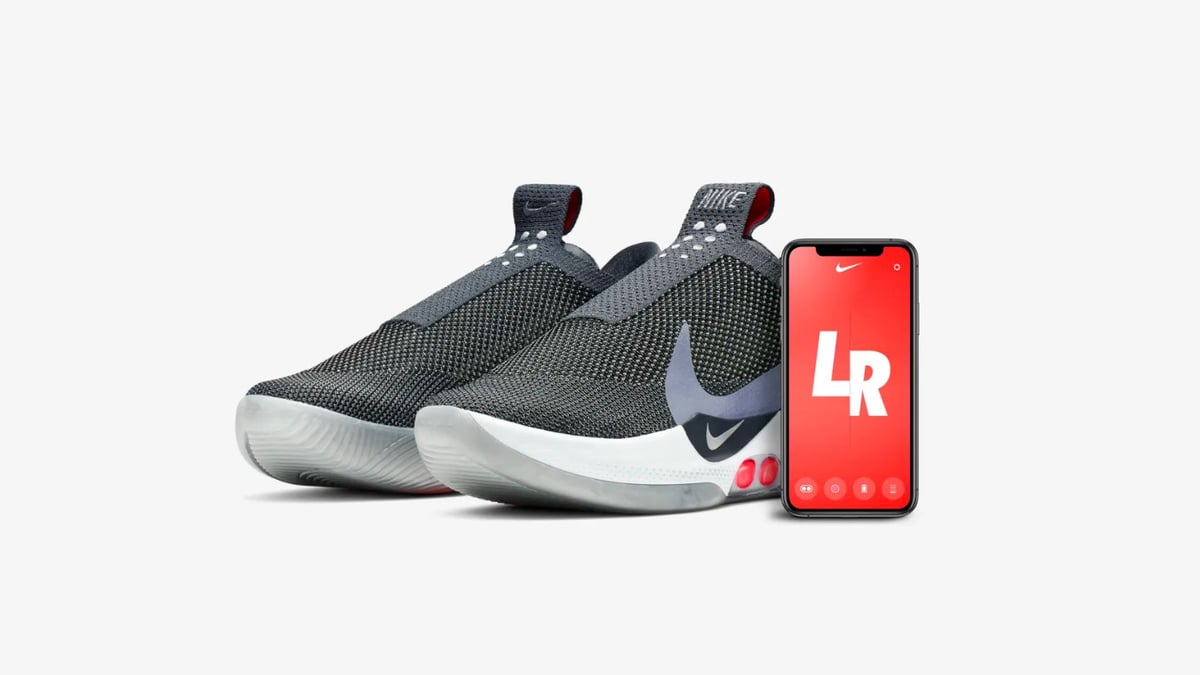 自動靴ひも調整機能を搭載した「ナイキ アダプト BB」に新色グレーが登場 