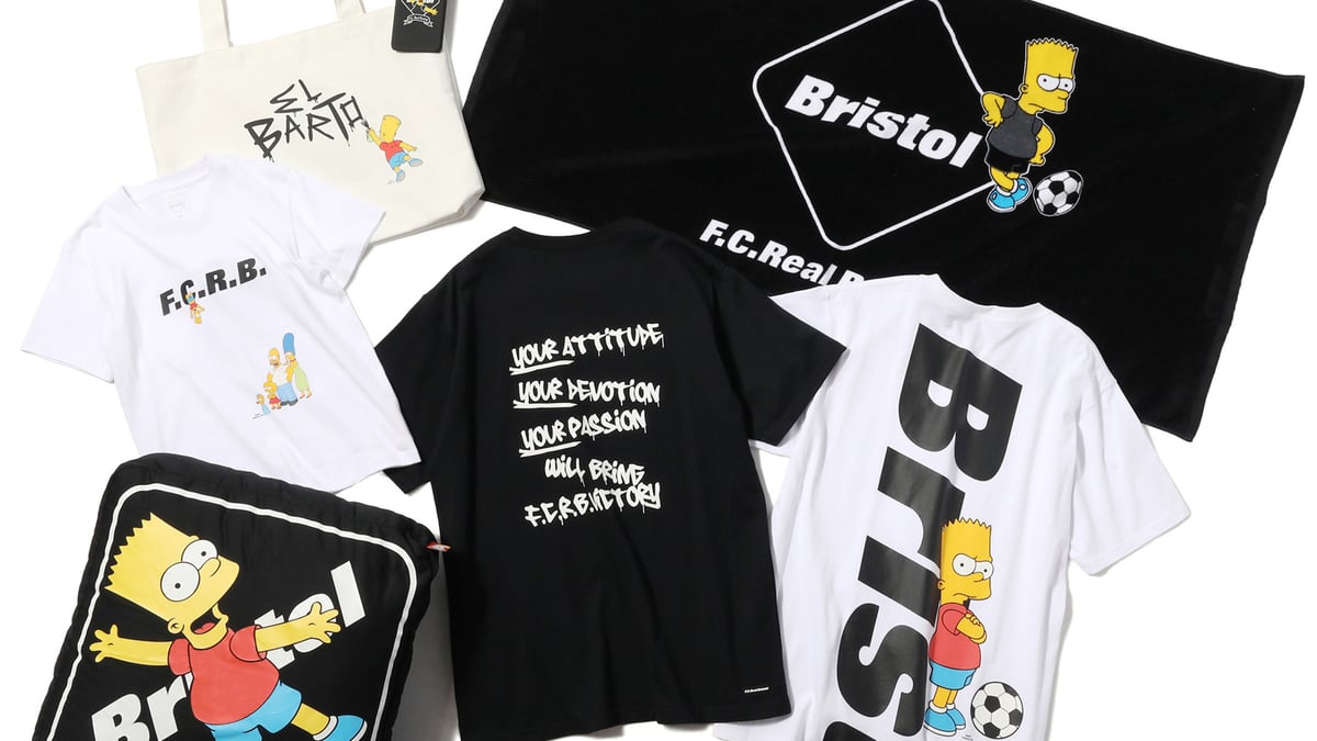 FCRB シンプソンズ F.C.R.B. × SIMPSONS】最新コラボコレクションが6月15日/6月17日
