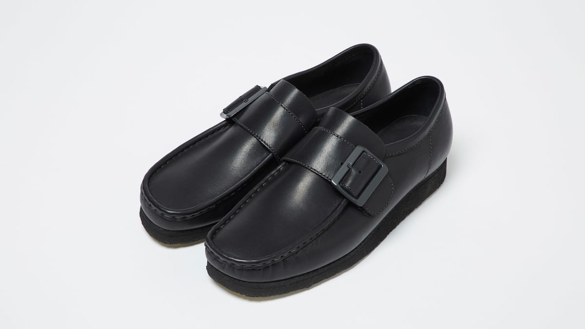 Clarks × UNITED ARROWS UA別注ワラビーMonk レザー
