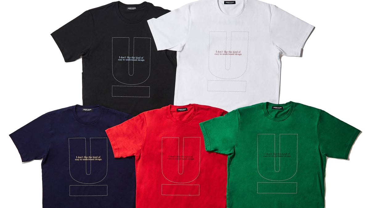 アンダーカバー」が公式オンラインストア開設、オープン記念Tシャツを発売