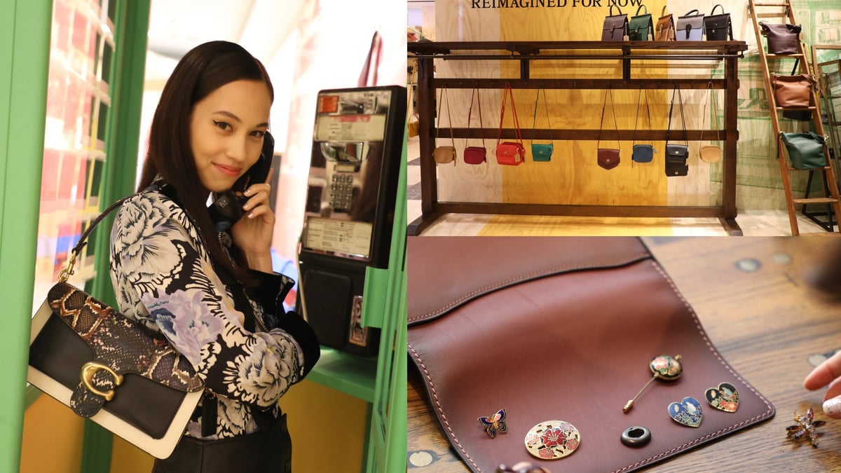 未使用】水原希子着用 COACH 羊革レザージャケット スタッズ 2