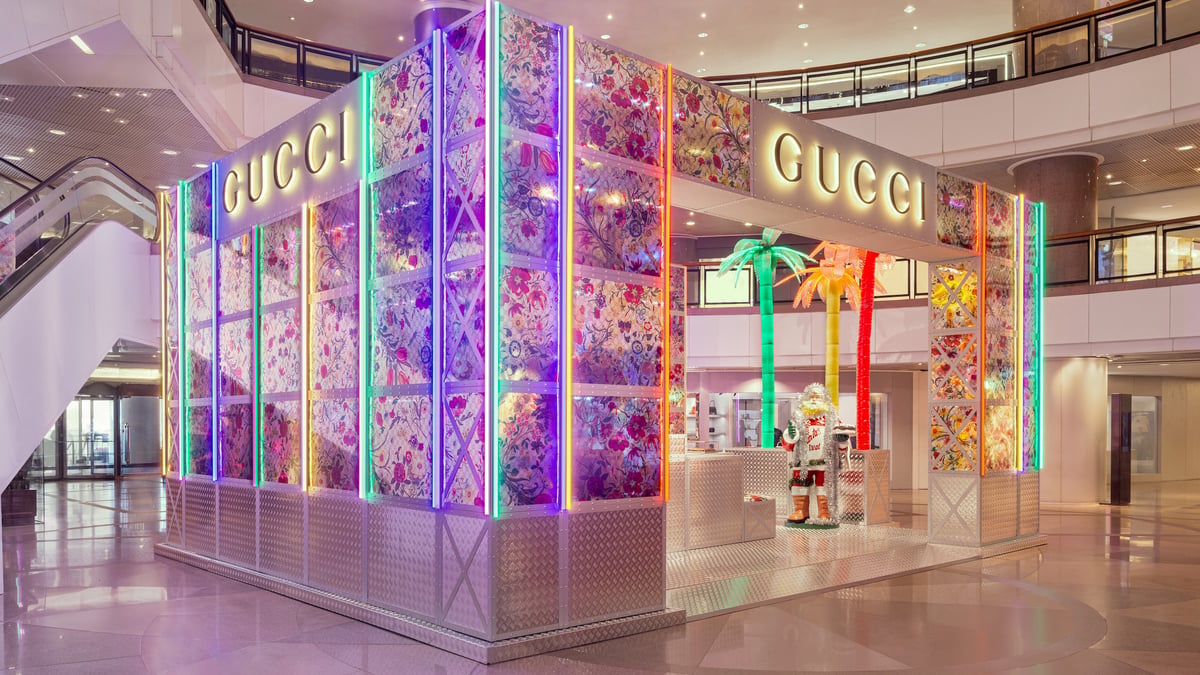 GUCCI グッチ ガラス天板のセンターテーブル グッチが新プロジェクト「Gucci Pin」始動、テーマの異なる期間限定