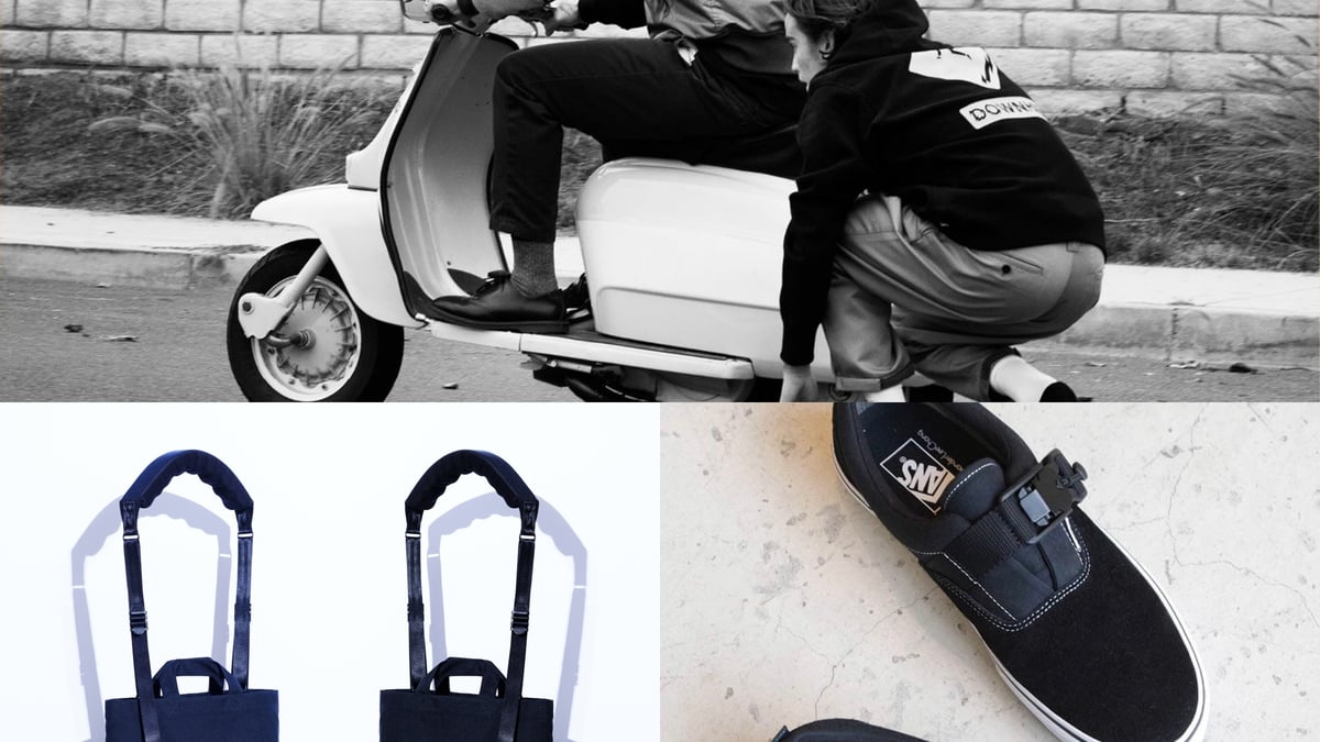 コム デ ギャルソン・オム ドゥとポータークラシックの